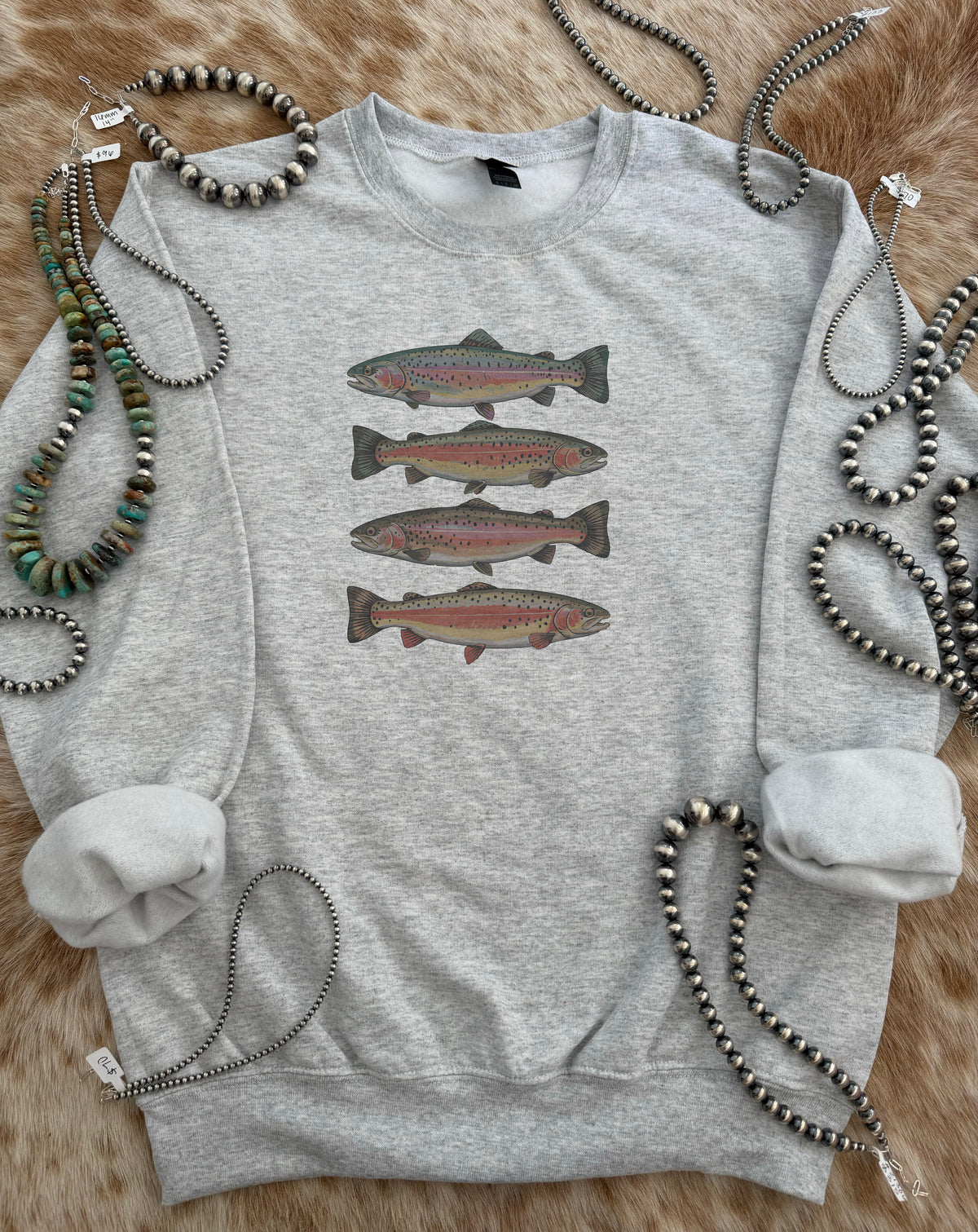 Rainbow Trout Crewneck