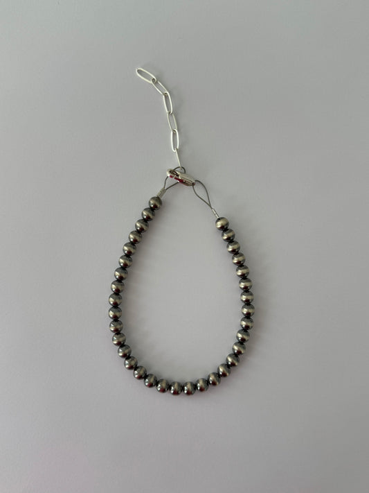 5mm Sterling Pearl Bracelet