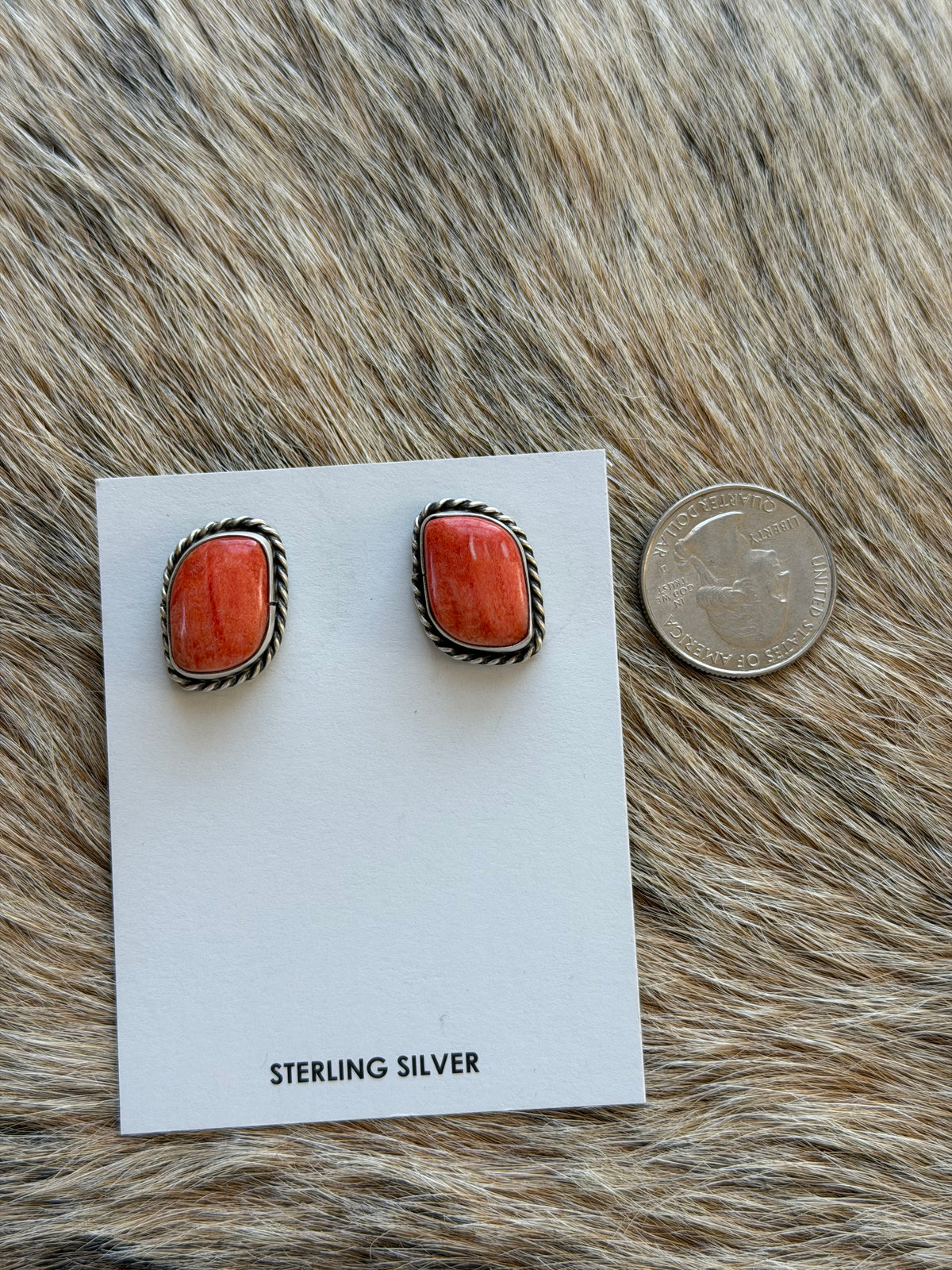 Spiny Oyster Shell Earrings
