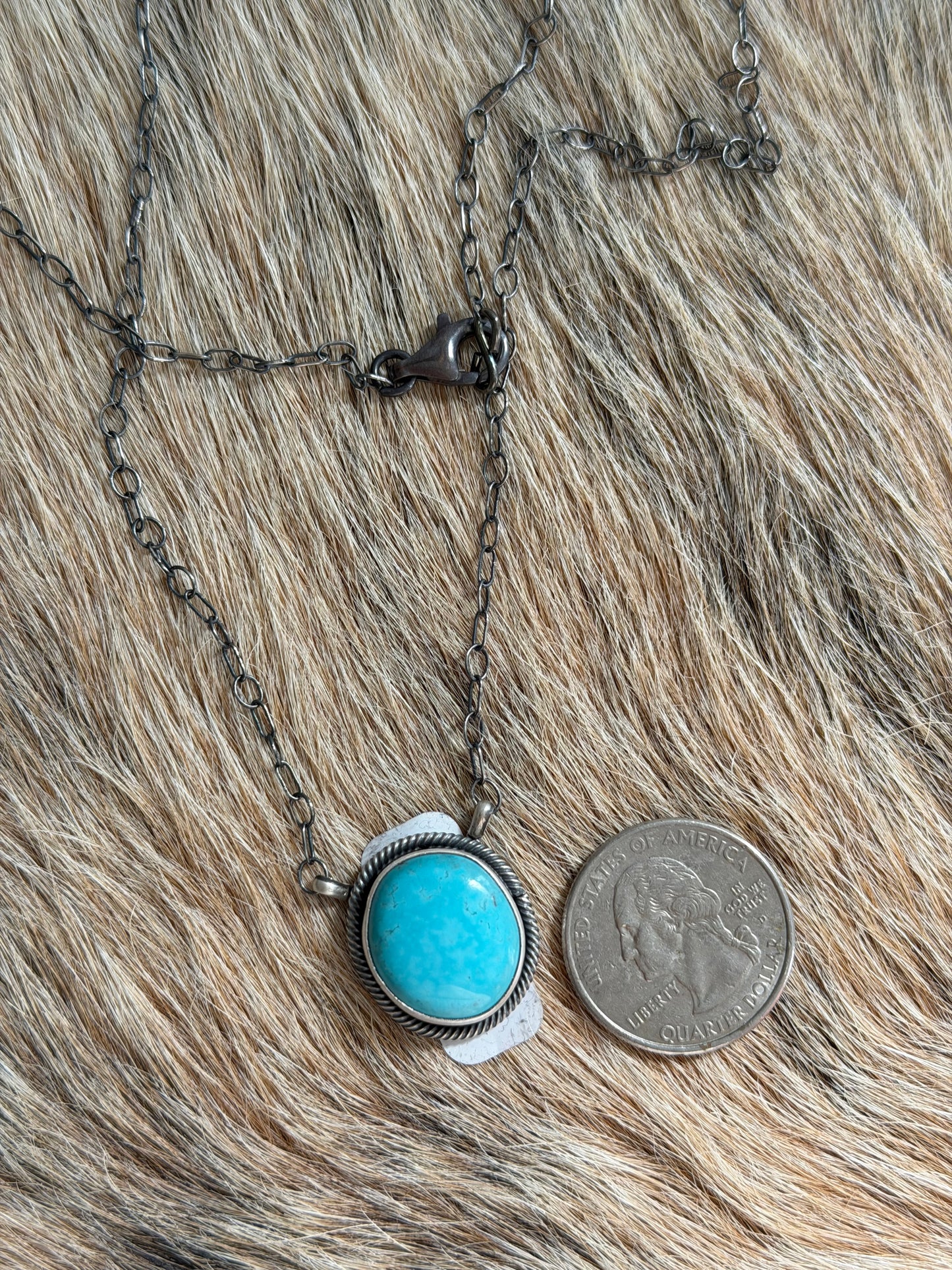 Kingman Turquoise Necklace