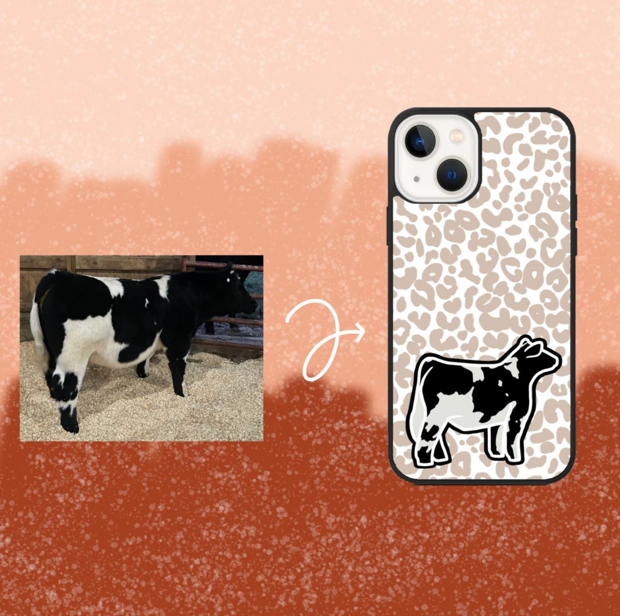 CUSTOM Animal Picture iPhone Case