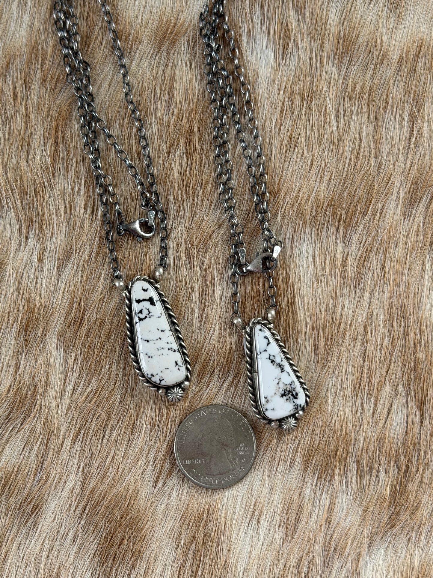White Buffalo Necklace