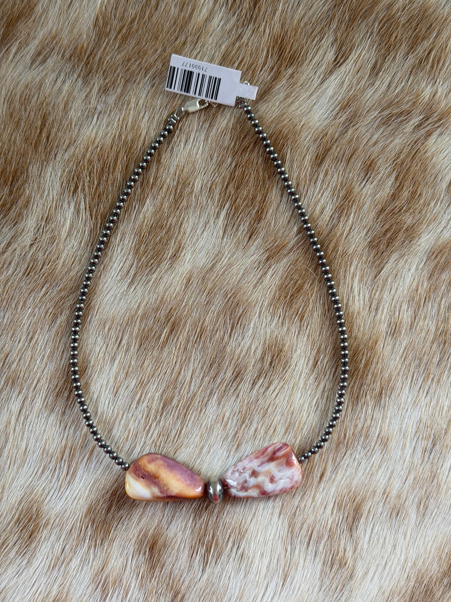 14” Spiny Oyster Shell Necklace