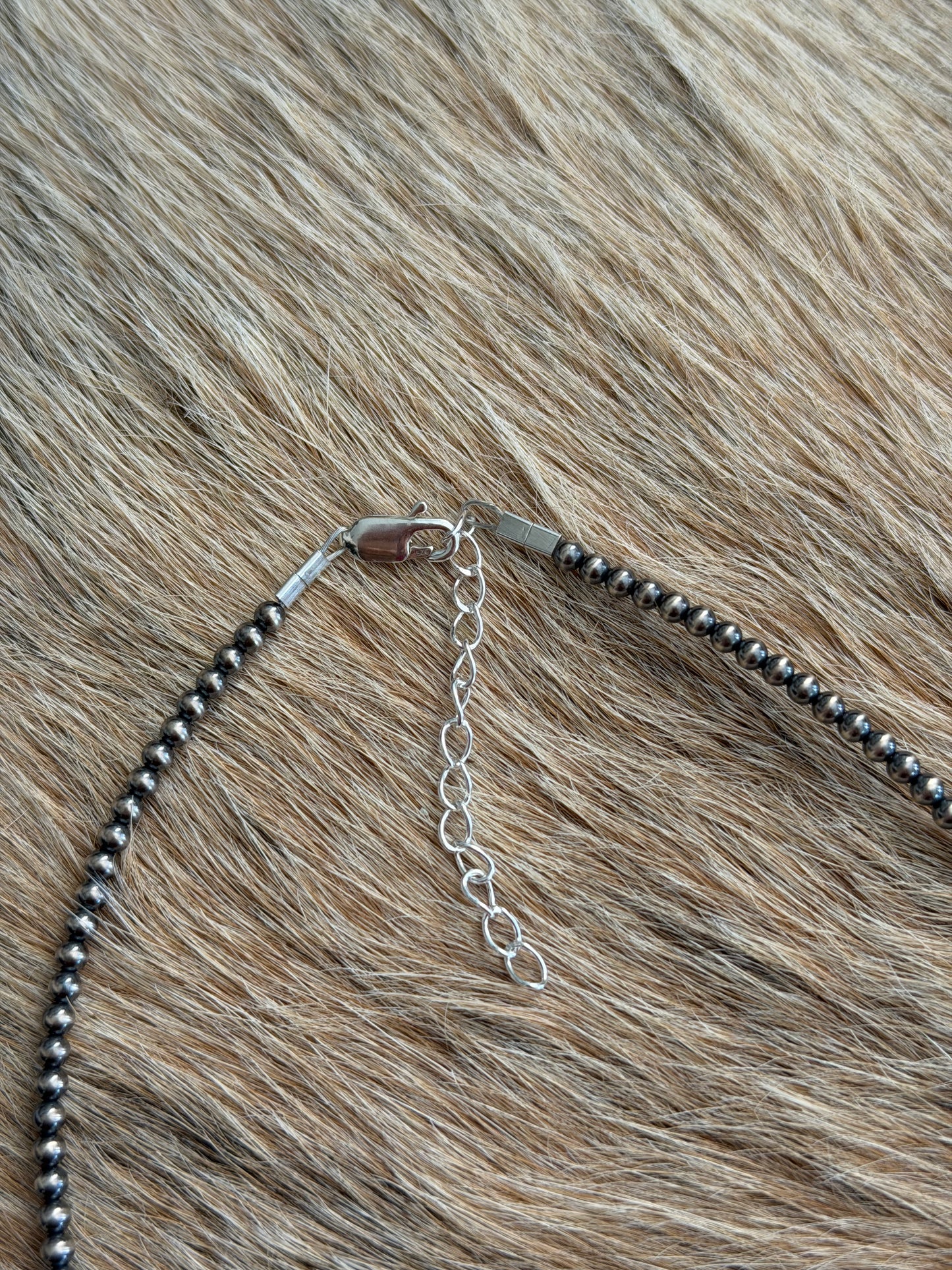 3-6mm Dainty Graduated Sterling Pearl Necklace
