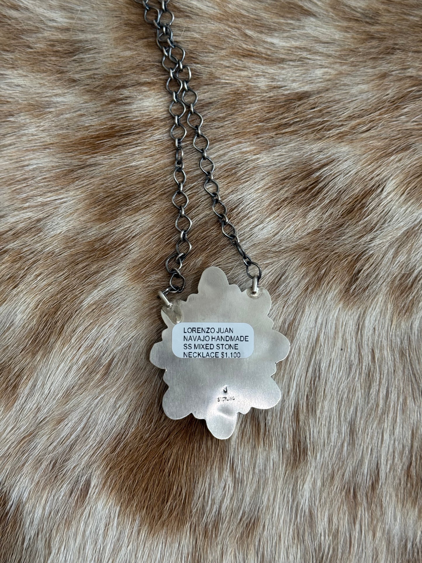 Mixed Turquoise Cluster Necklace