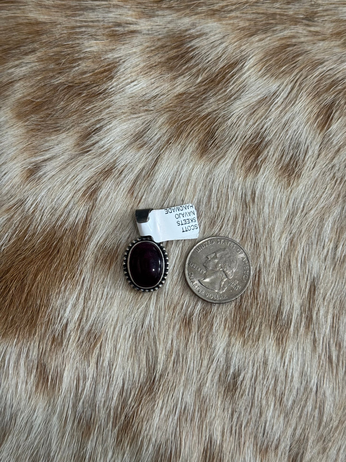 Purple Spiny Pendant