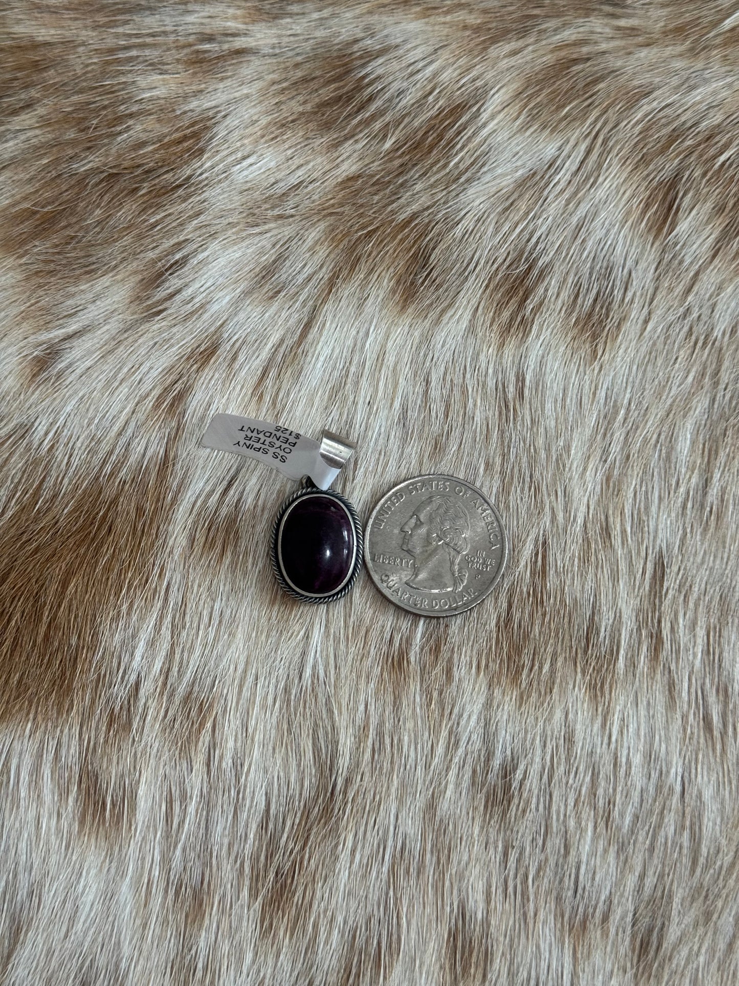 Purple Spiny Pendant