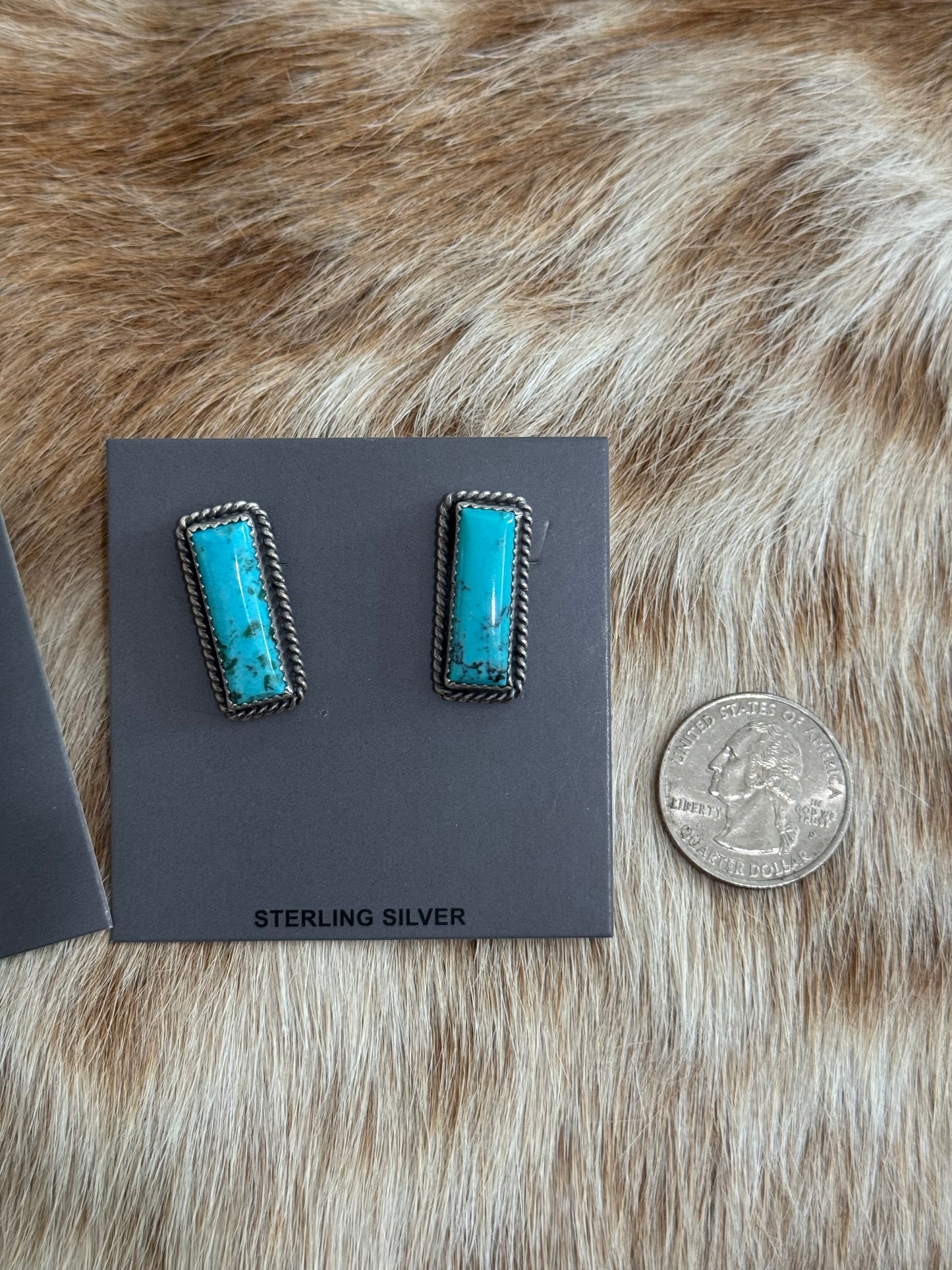 Kingman Turquoise Earrings