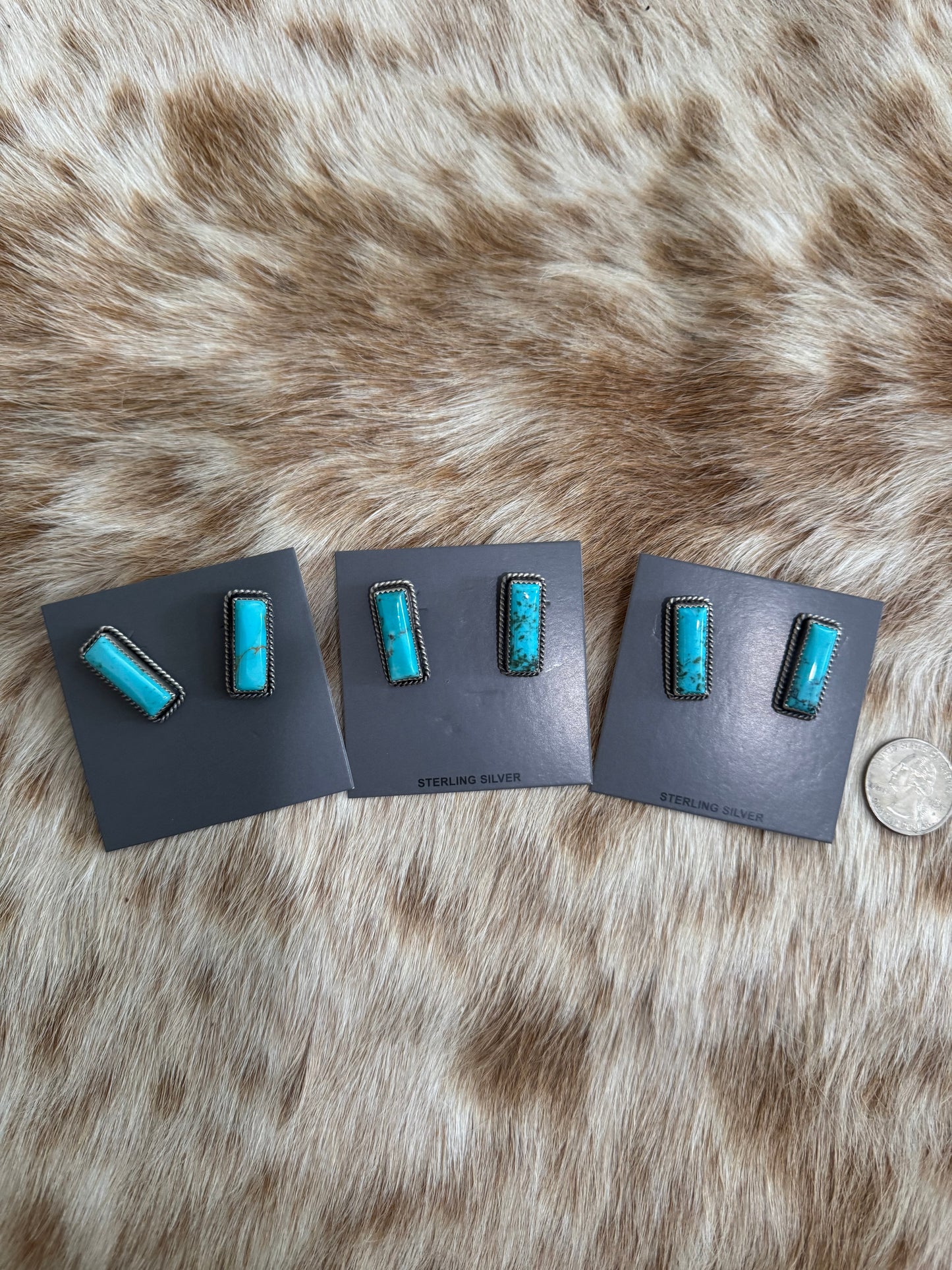 Kingman Turquoise Earrings