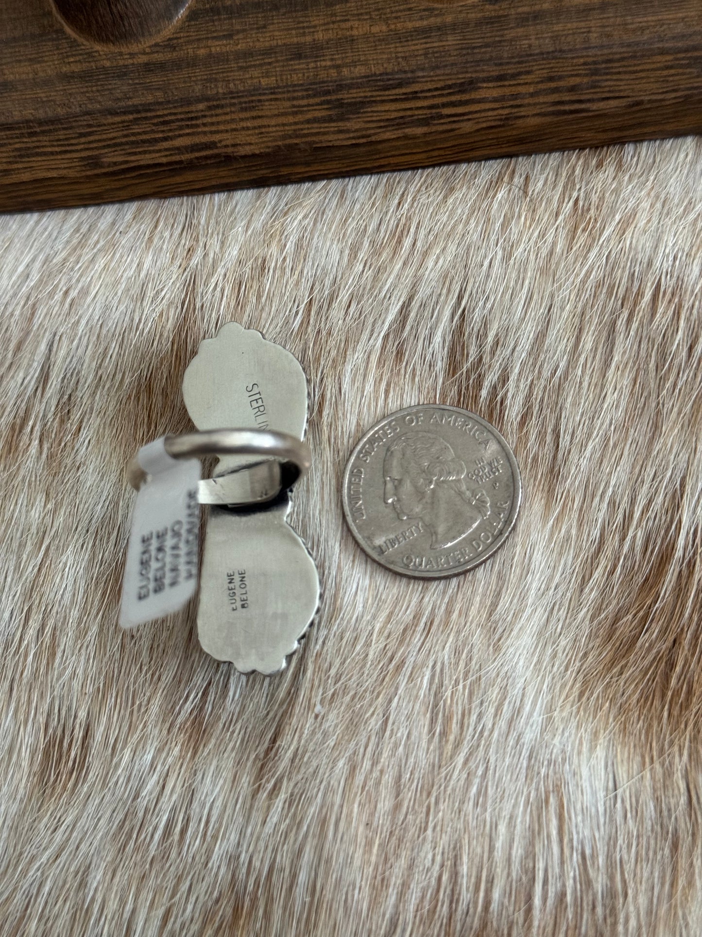 Kingman Turquoise Adjustable Ring