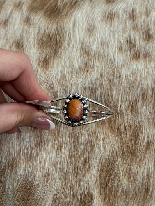 Orange Spiny Oyster Cuff