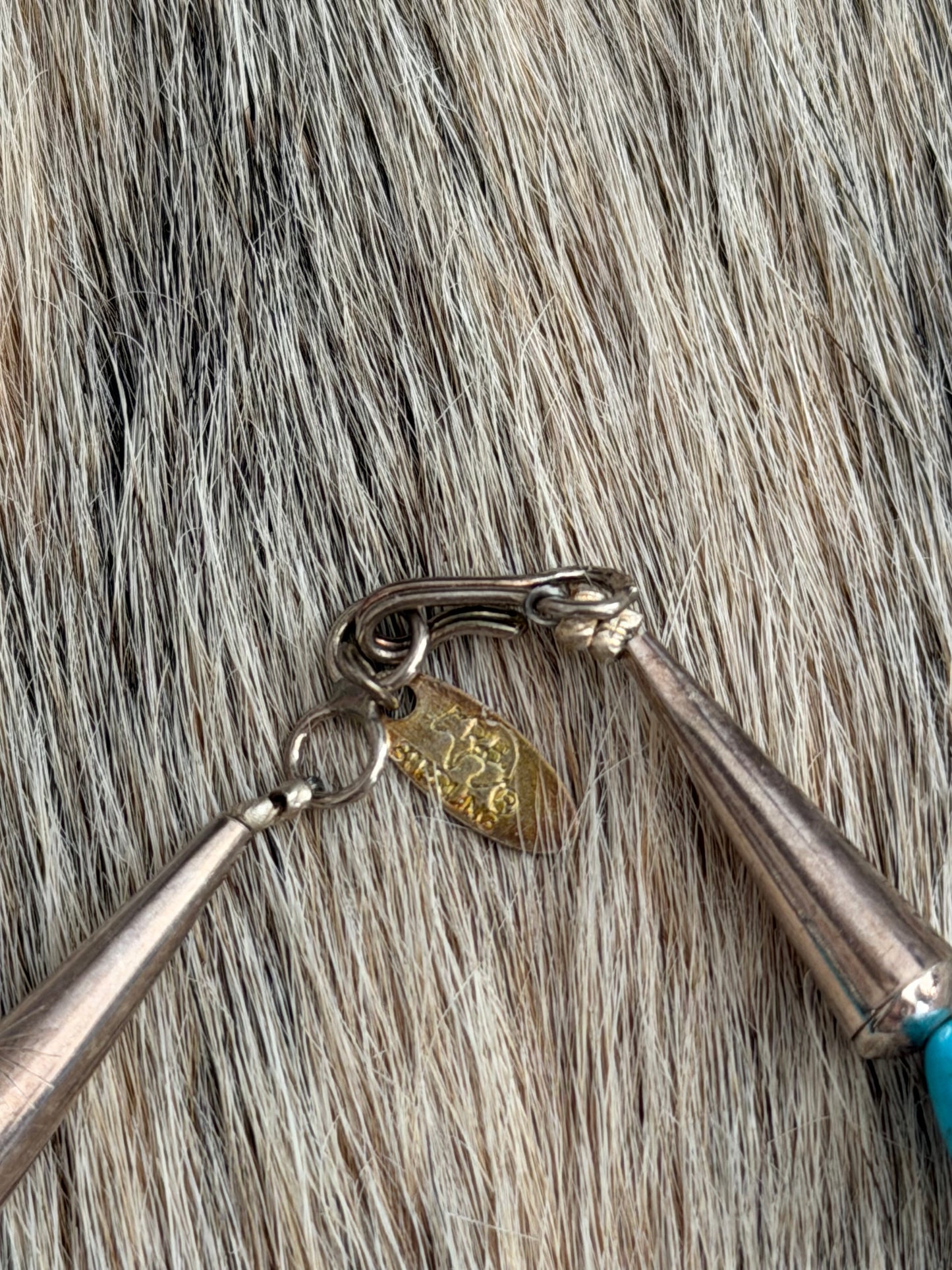 Pre-Loved 22" Turquoise Necklace