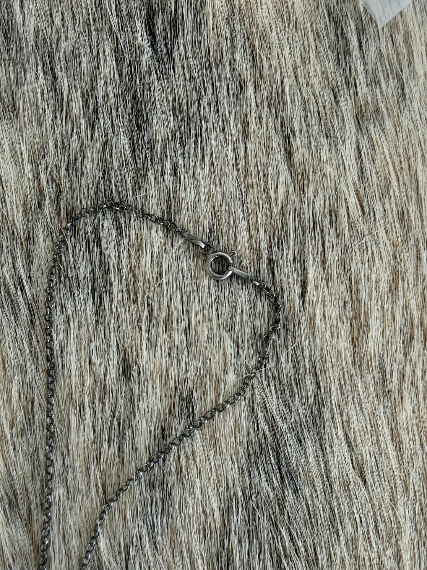 Black Onyx Bar Necklace