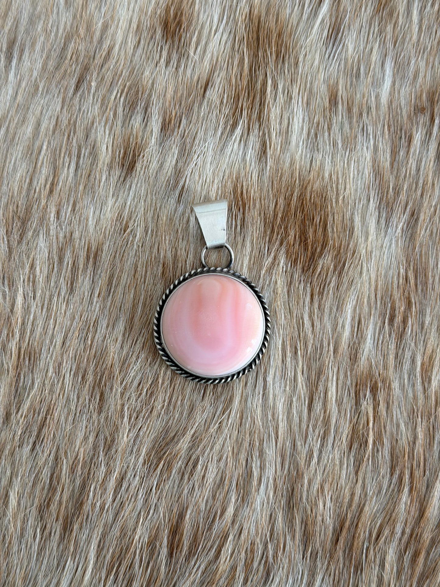 Pink Conch Pendant