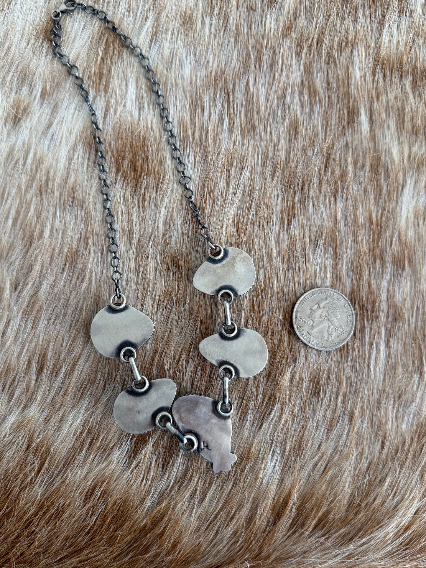 Kingman Turquoise Choker Necklace