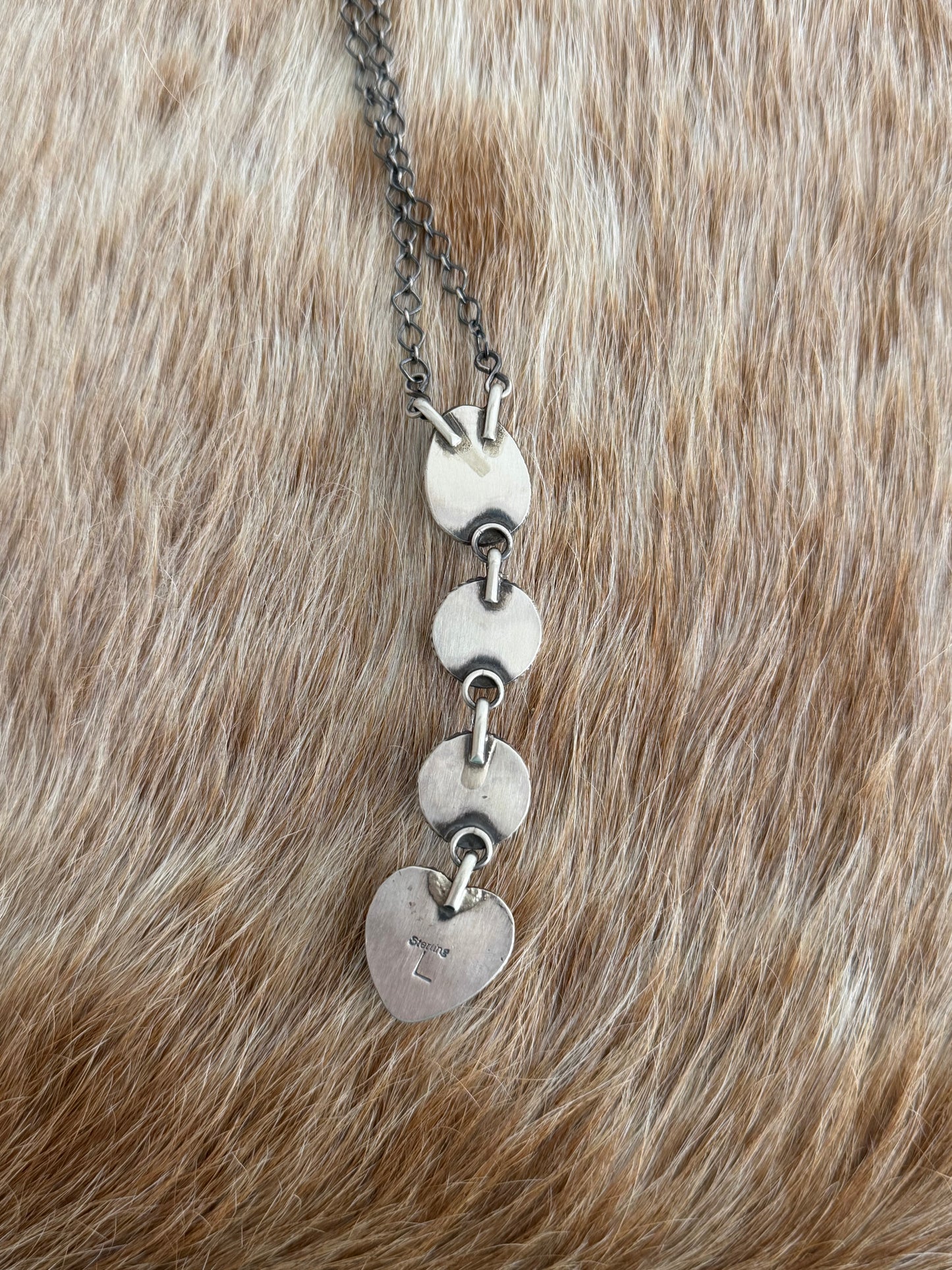 Multi Stone Drop Necklace