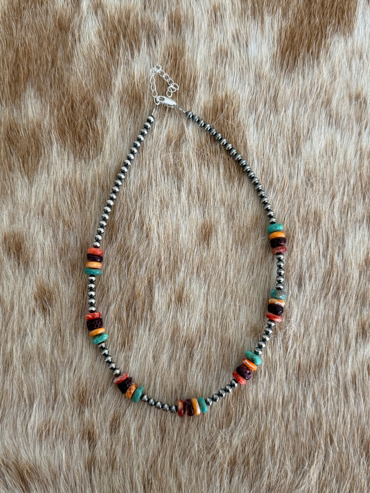 15.75" Multicolor Necklace