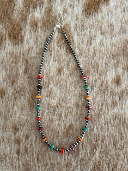 16.5" Multicolor Necklace