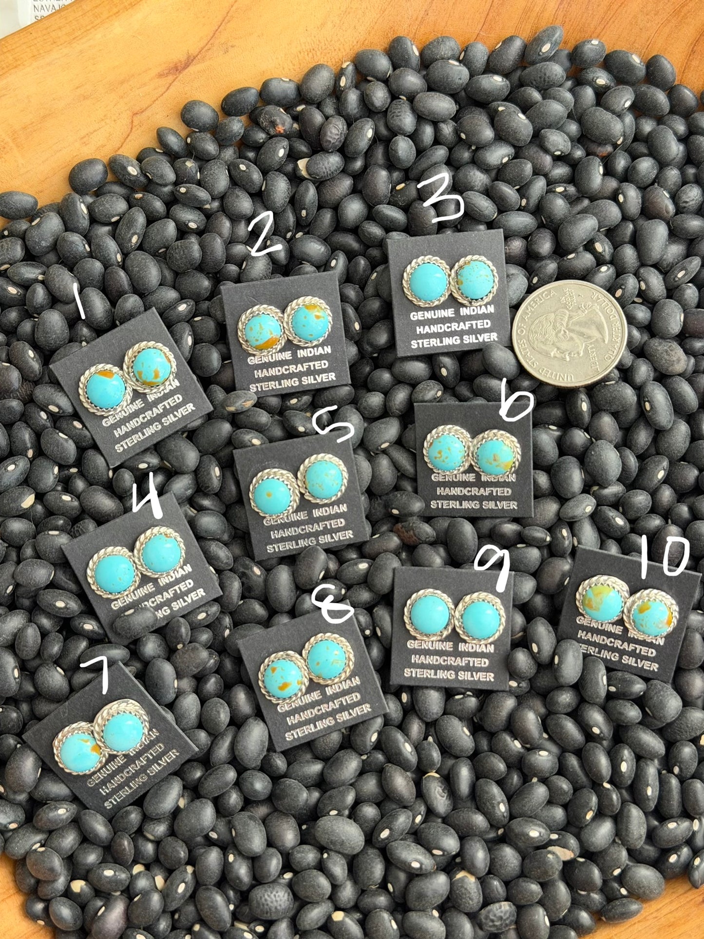 Kingman Turquoise Earrings
