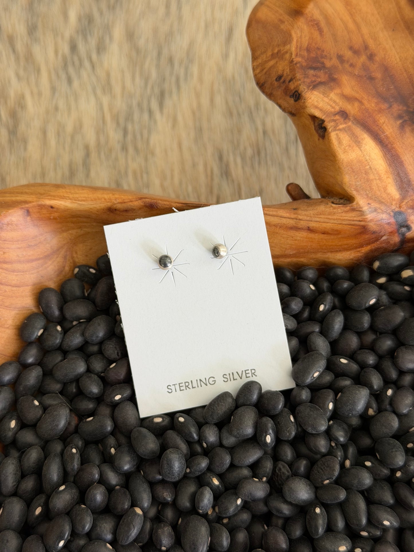 4mm Sterling Pearl Stud Earrings
