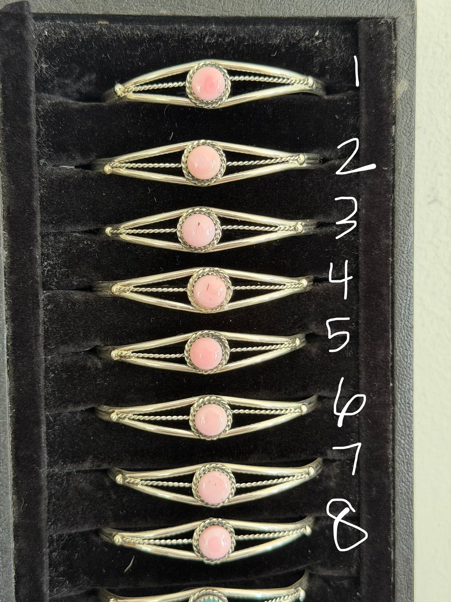 Dainty Pink Conch Cuff