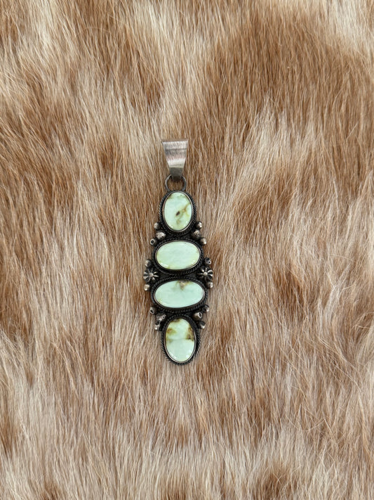 Palomino Variscite Drop Pendant