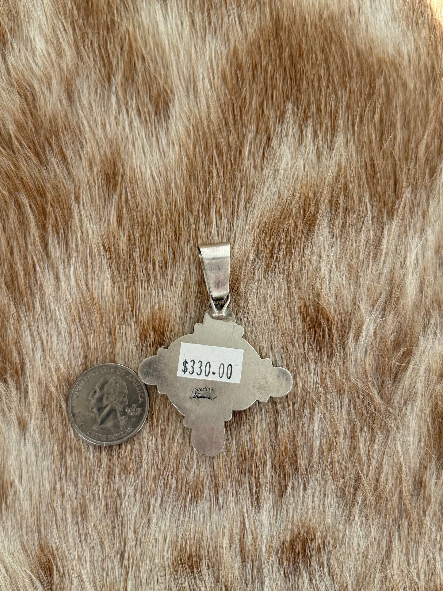 Palomino Variscite Cluster Pendant