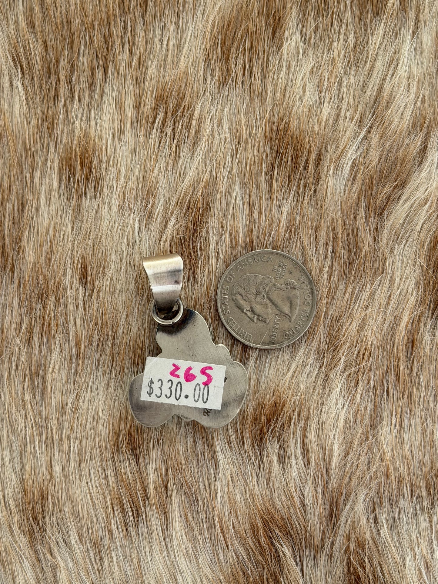 Sonoran Gold Turquoise Cluster Pendant