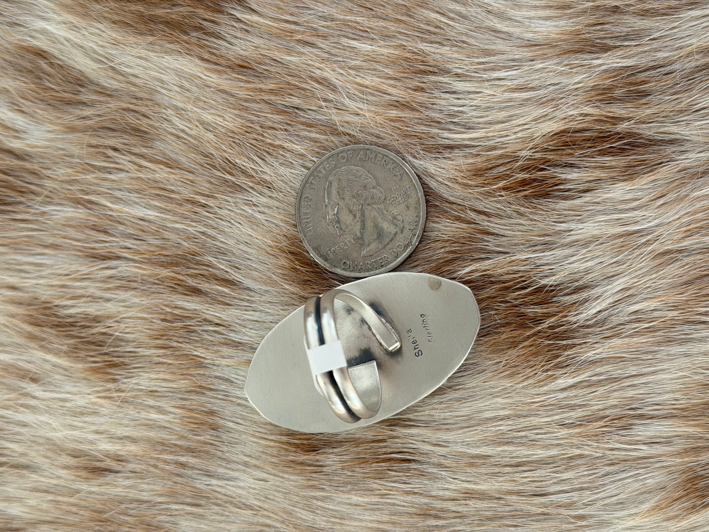 Adjustable Multicolored Cluster Ring