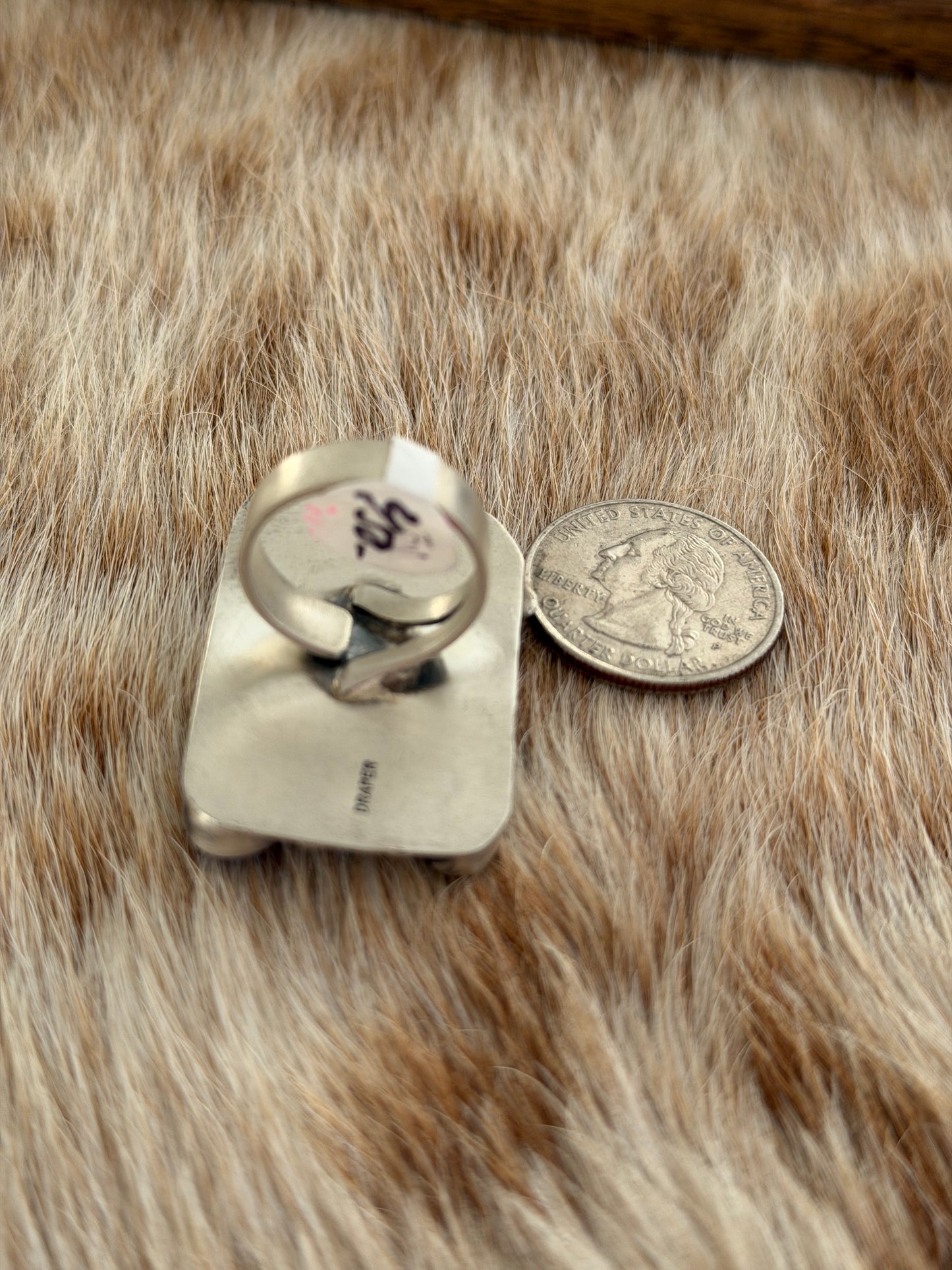 Adjustable Multicolored Cluster Ring