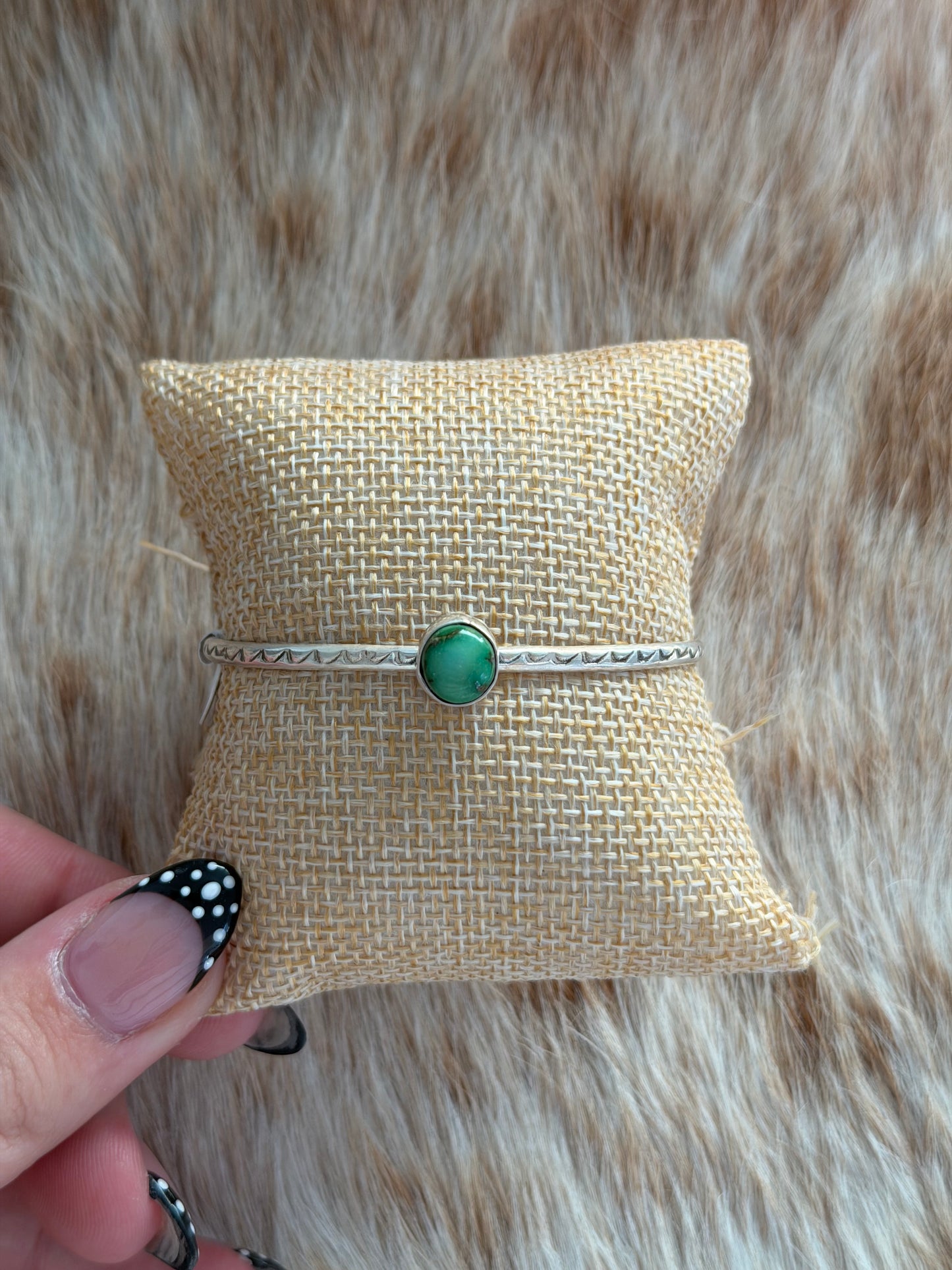 Sonoran Gold Turquoise Stacker Cuff