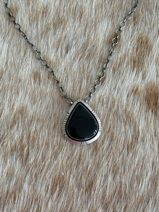 Black Onyx Necklace
