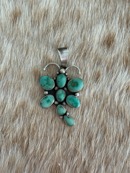 Turquoise Dragonfly Pendant