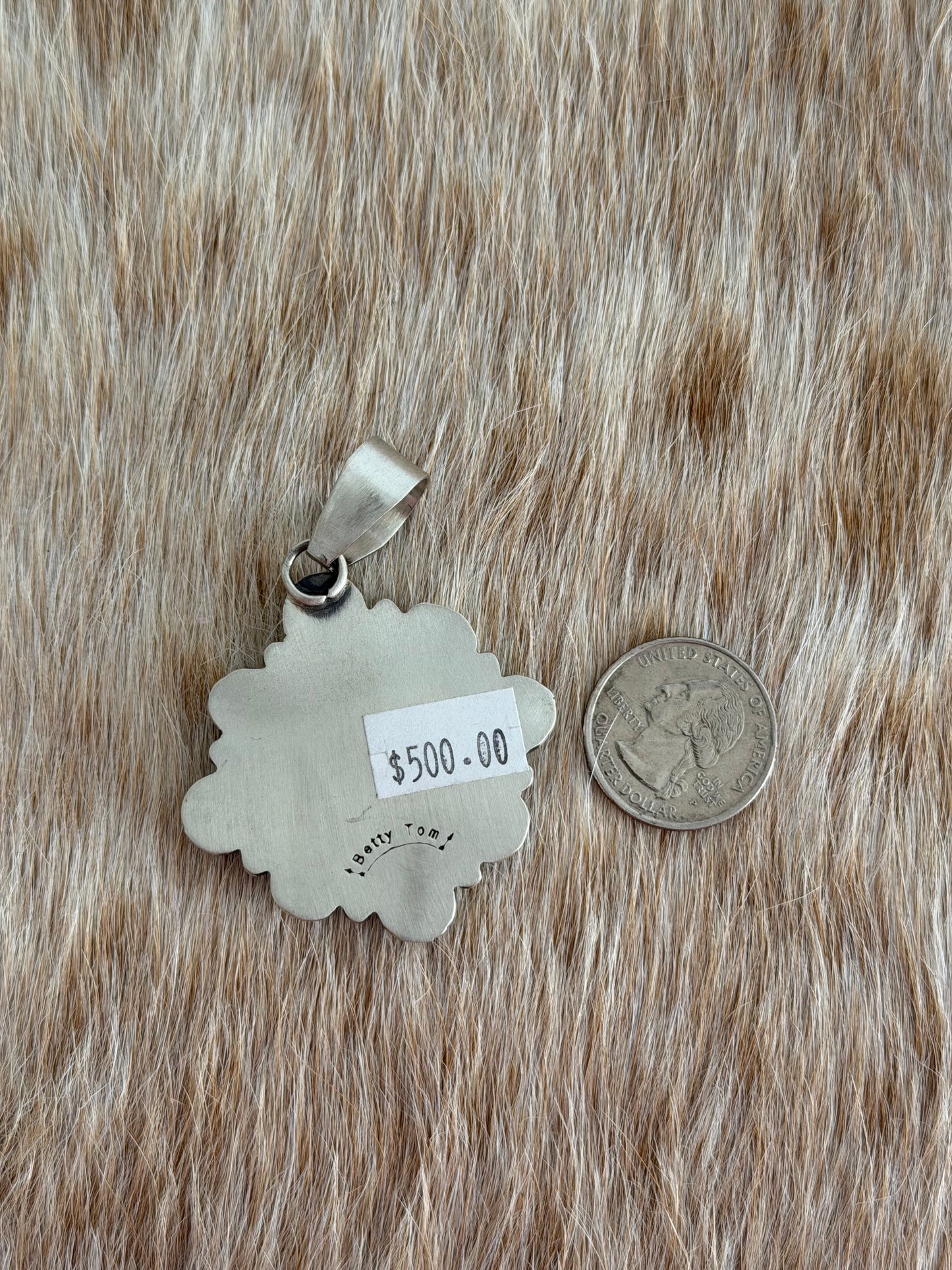 Turquoise Cluster Pendant