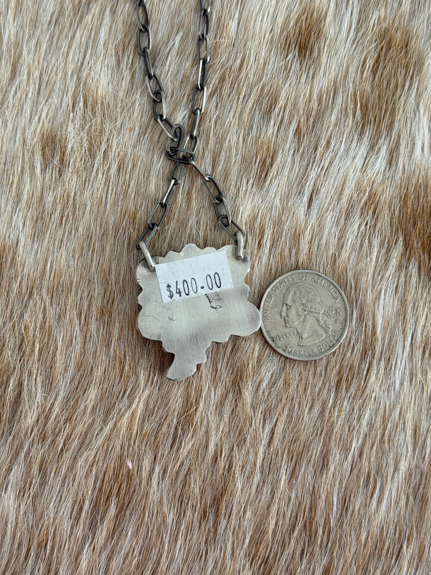 Red Spiny Oyster Shell Dragonfly Necklace