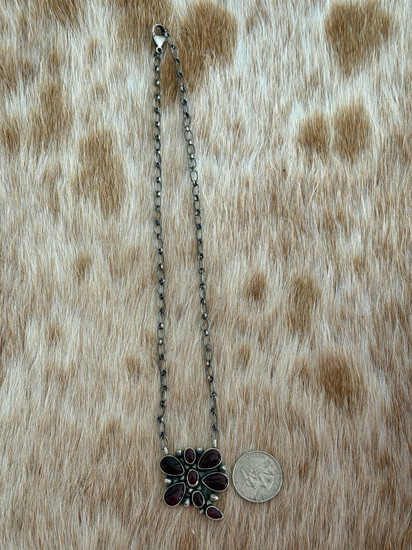 Purple Spiny Oyster Shell Dragonfly Necklace