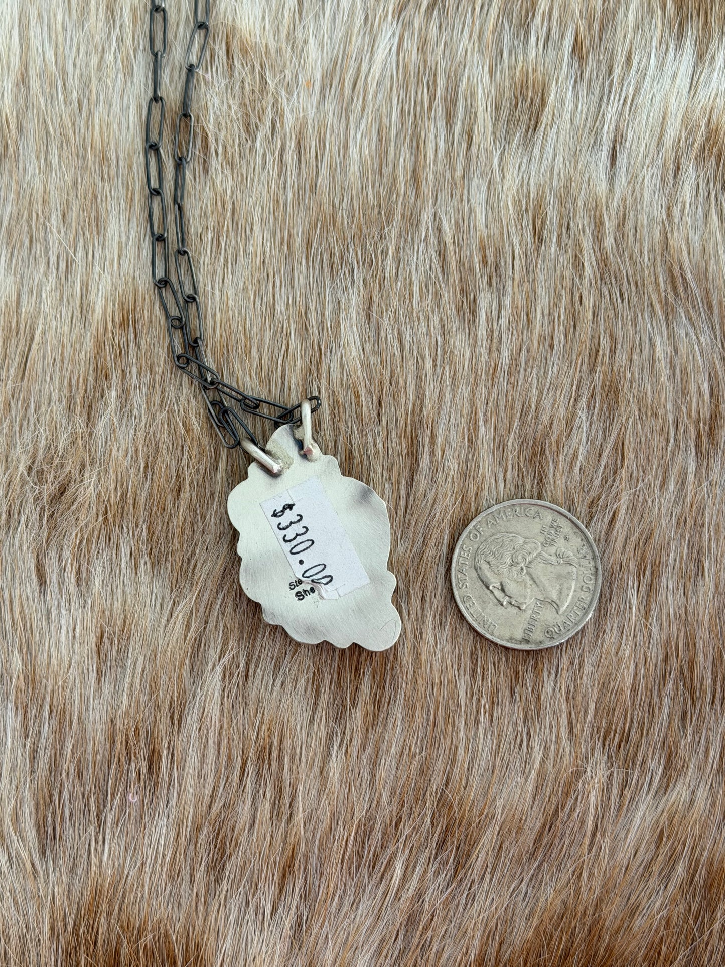 Turquoise Half Cluster Necklace