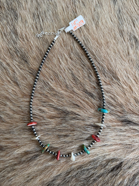 16" 4th of July Necklace