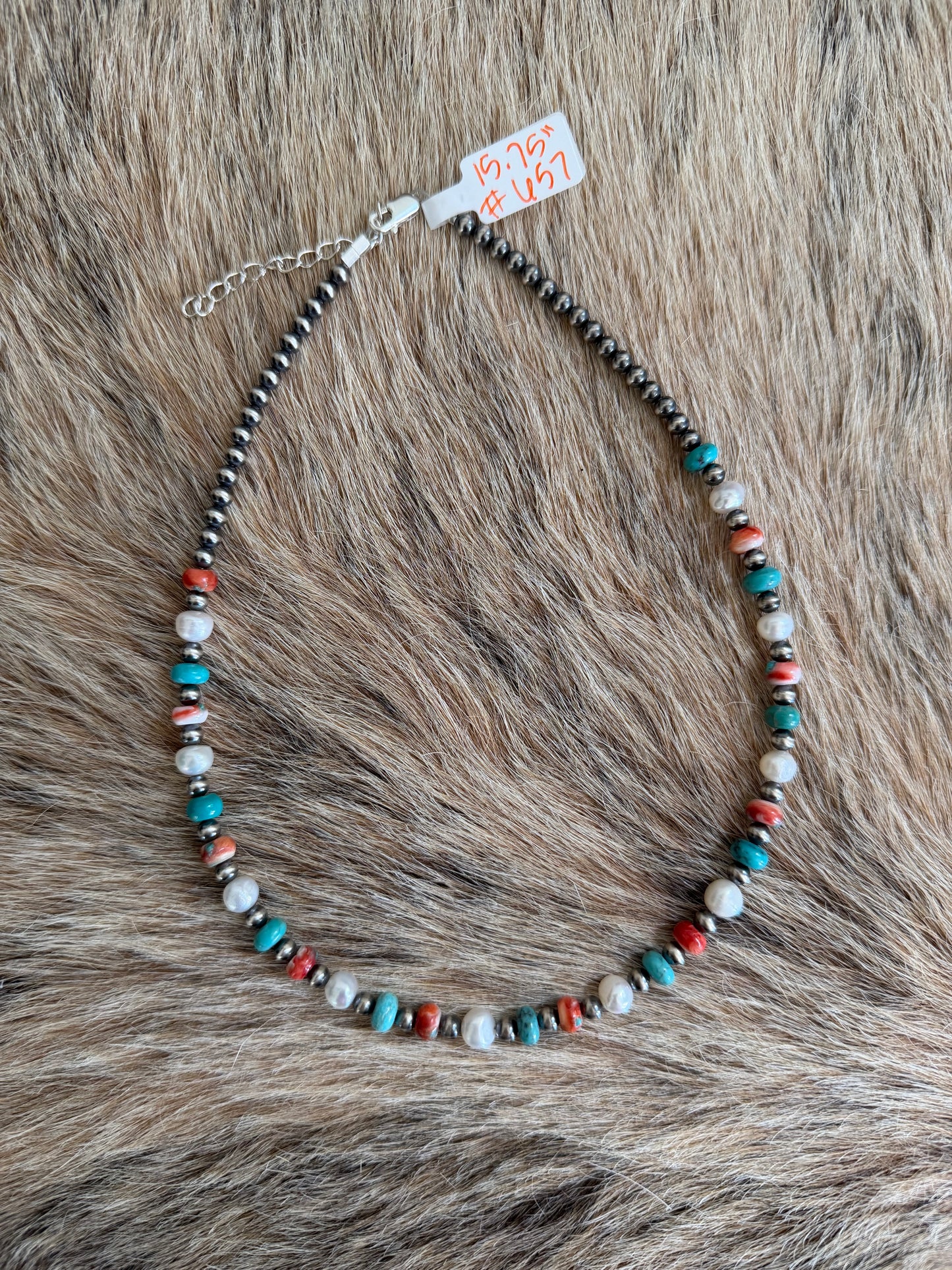 15.75" 4th of July Necklace