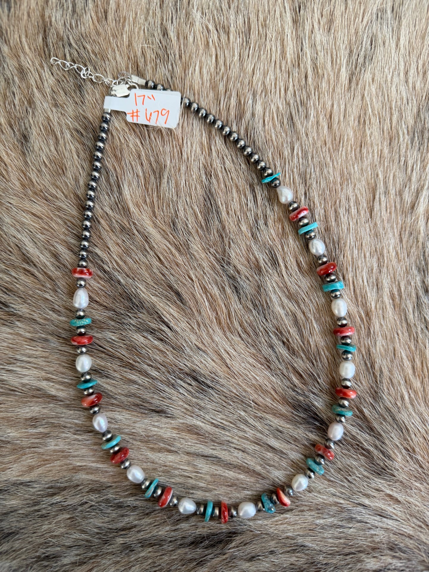17" 4th of July Necklace