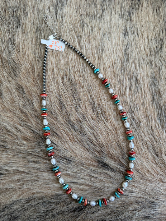 20" 4th of July Necklace