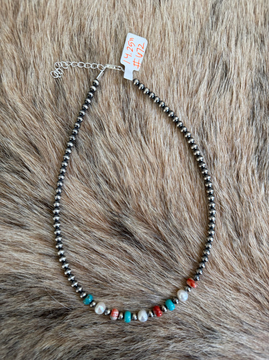 14.25" 4th of July Necklace