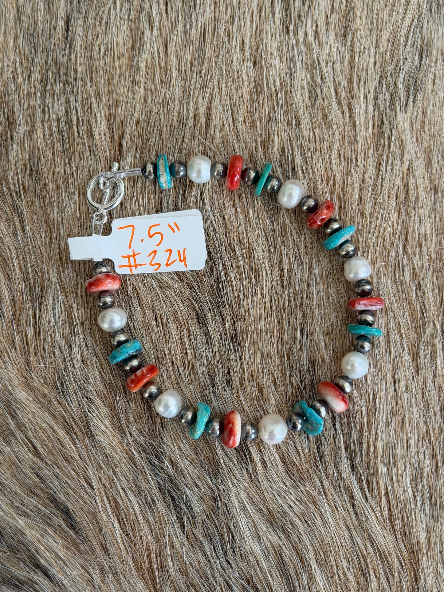 7.5" 4th of July Bracelet