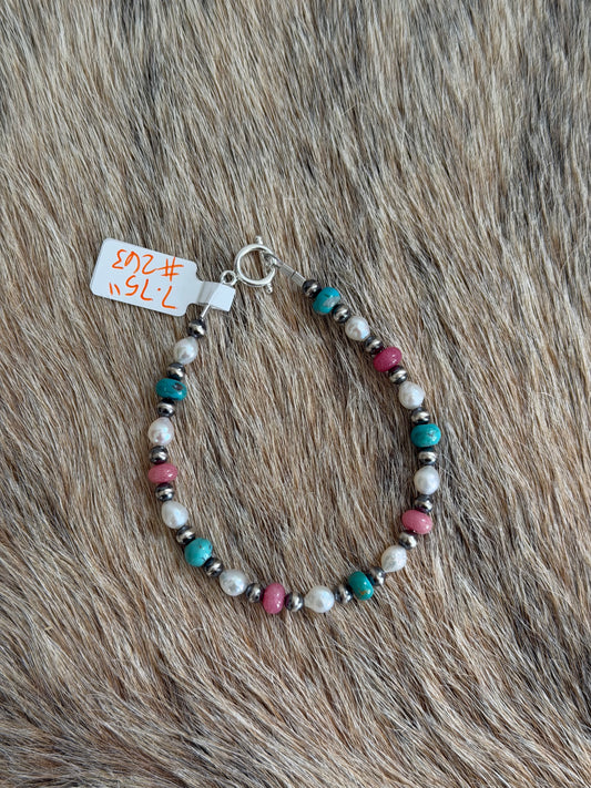 7.75" 4th of July Bracelet