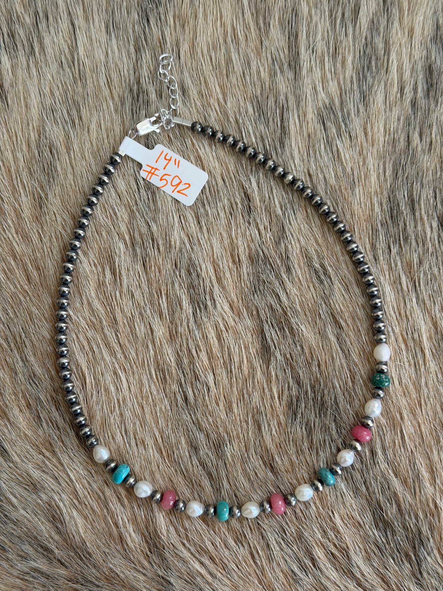 14" 4th of July Necklace