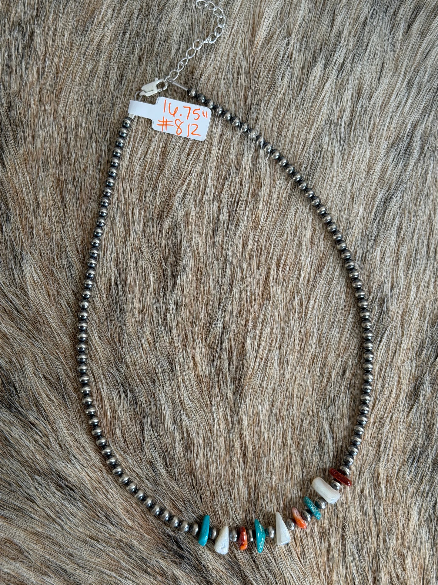 16.75" 4th of July Necklace