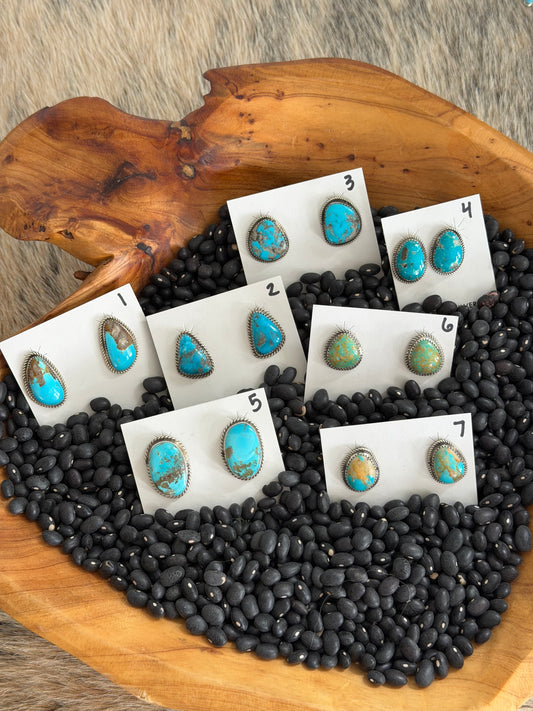 Kingman Turquoise Earrings