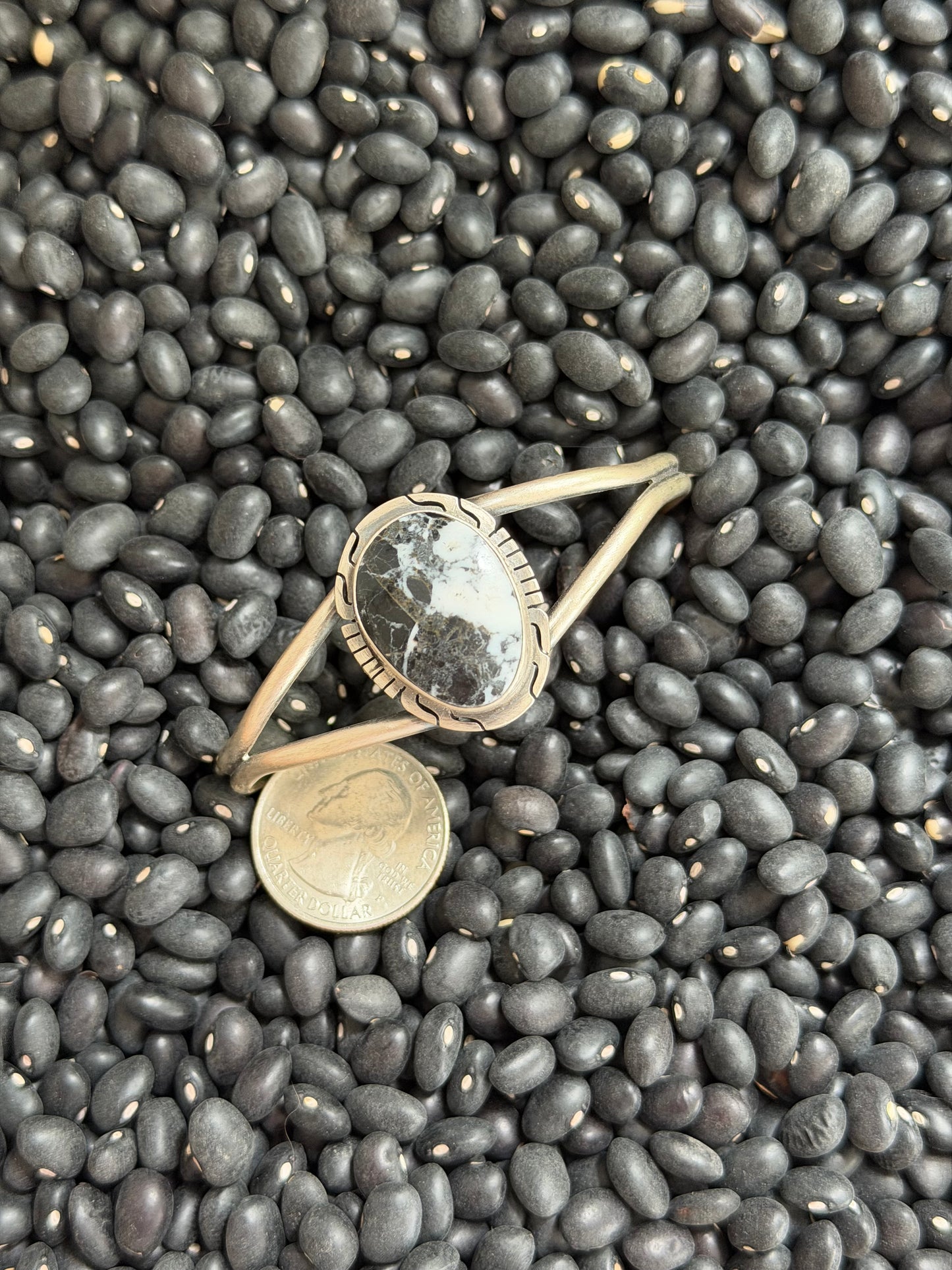 White Buffalo Cuff