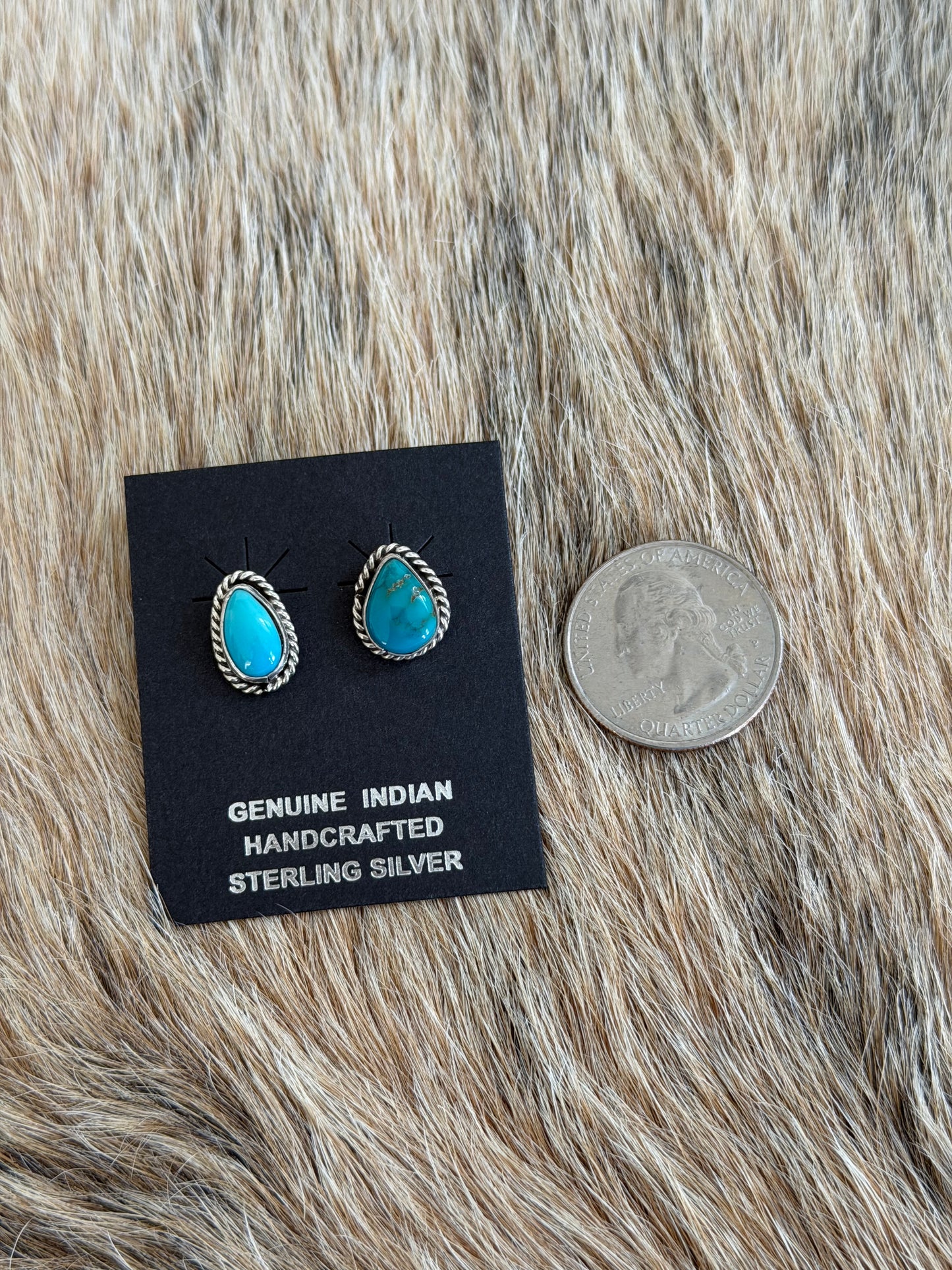 Kingman Turquoise Earrings
