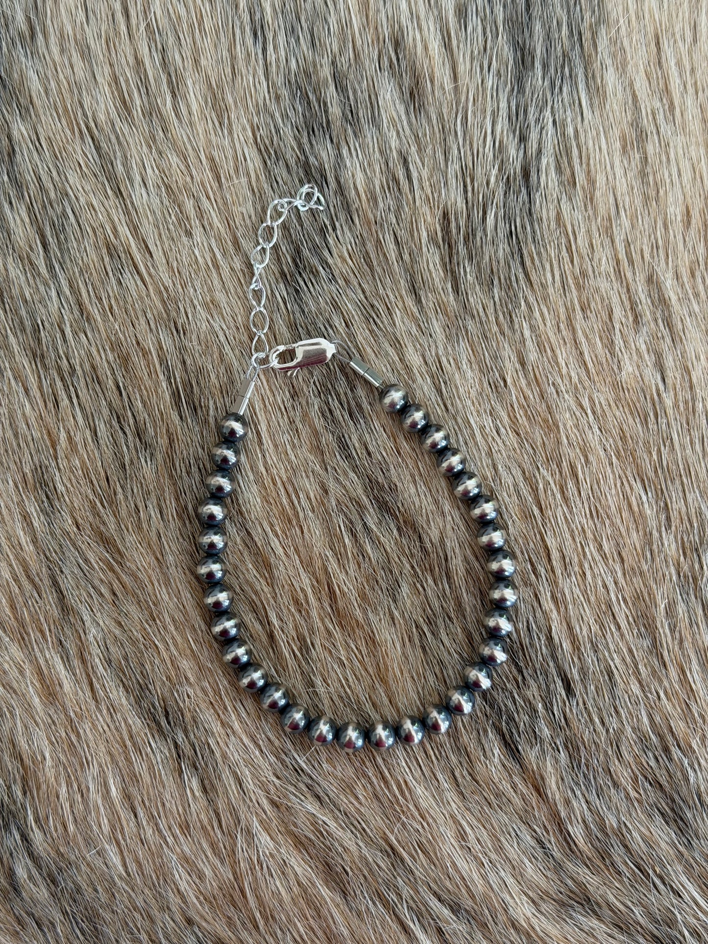 5mm Sterling Pearl Bracelet